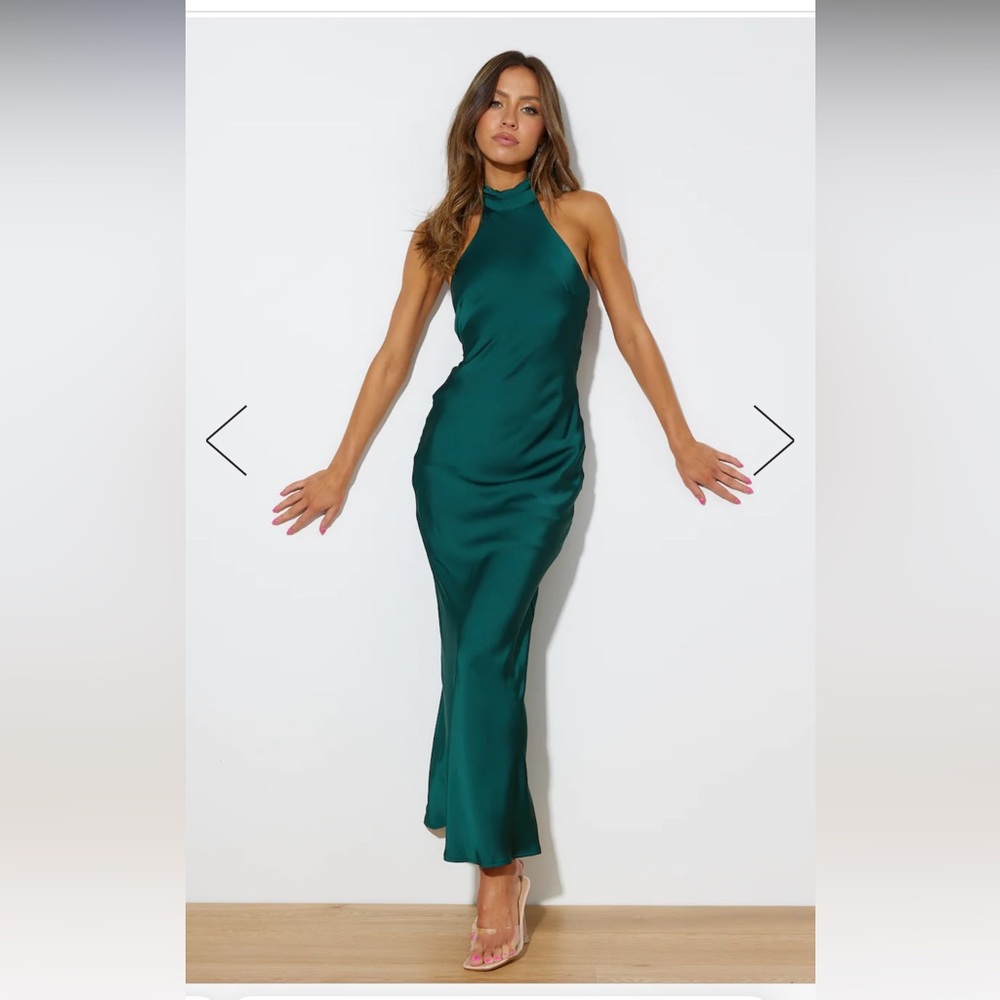 Green Maxi Dress HelloMolly